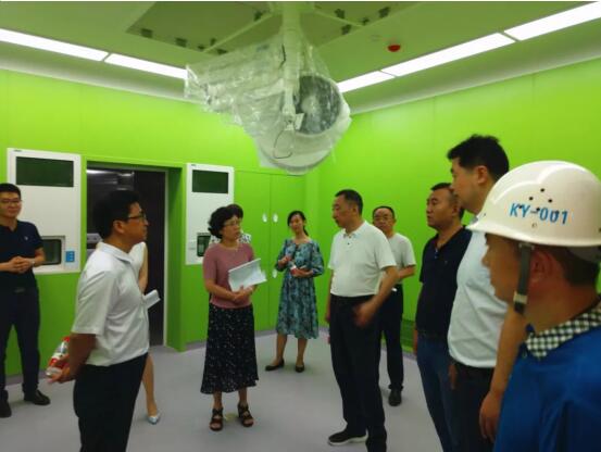【快訊】陜西省發(fā)改委副主任王振海一行蒞臨西安國際醫(yī)學(xué)中心項目