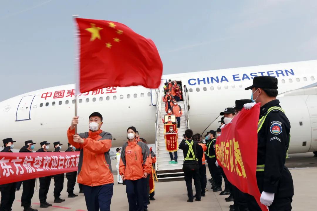 凱旋！西安國際醫(yī)學(xué)中心醫(yī)院支援湖北醫(yī)療隊回家