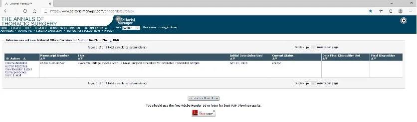 重磅！國際頂級期刊《胸外科年鑒》接受我院心臟外科首創(chuàng)技術(shù)