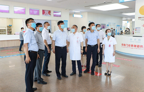 陜西省退役軍人事務(wù)廳黨組副書記、廳長高濤一行蒞臨我院調(diào)研