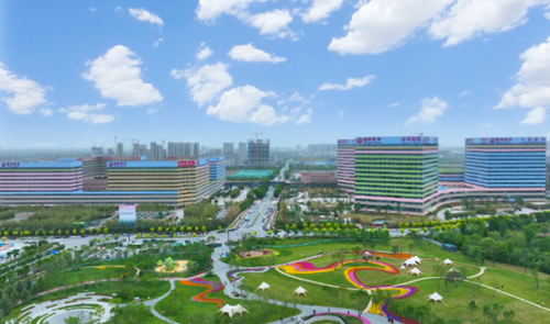 “高空”視角看“西安國(guó)際醫(yī)學(xué)中心醫(yī)院”！